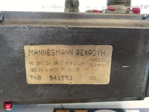 Kolben Revisione, Manutenzione, Riparazione Servovalvola Rexroth 4WRDE 10 100L-51 