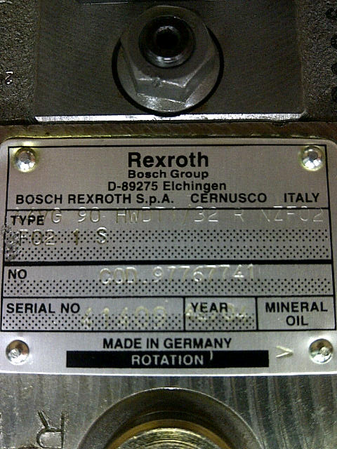 Pompa Bosch Rexroth A4VG90