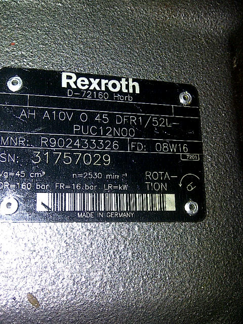 Pompa Bosch Rexroth AH A10V O 45 DFR31/52L PUC12N00