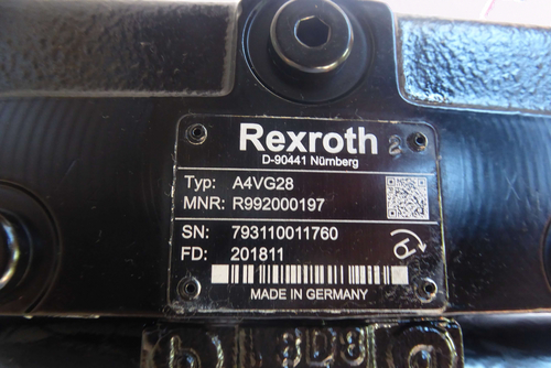 Rexroth A4VG28 Kolben Pompa Idraulica