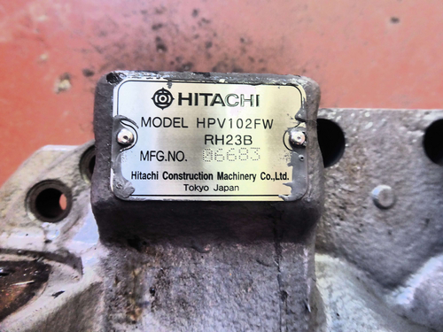 Pompa idraulica Hitachi HPV102FW RH23B per escavatore EX215