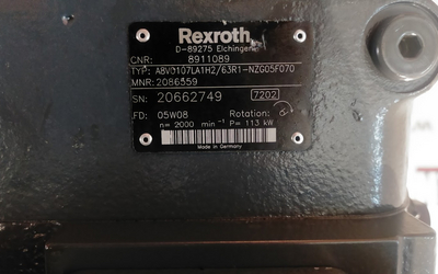 A8VO Motore Bosch Rexroth A8VO